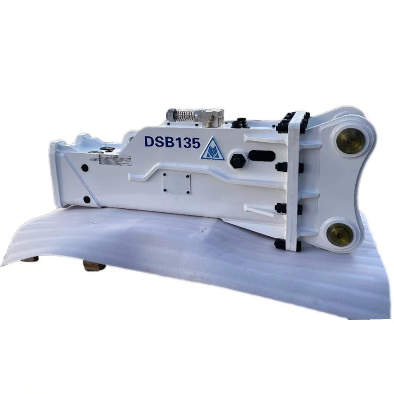 18 Tons 25 Tons Skid Loader Concrete Breaker Chisel 135mm Wide Hydraulic Hammer